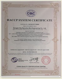 Organic Certificate